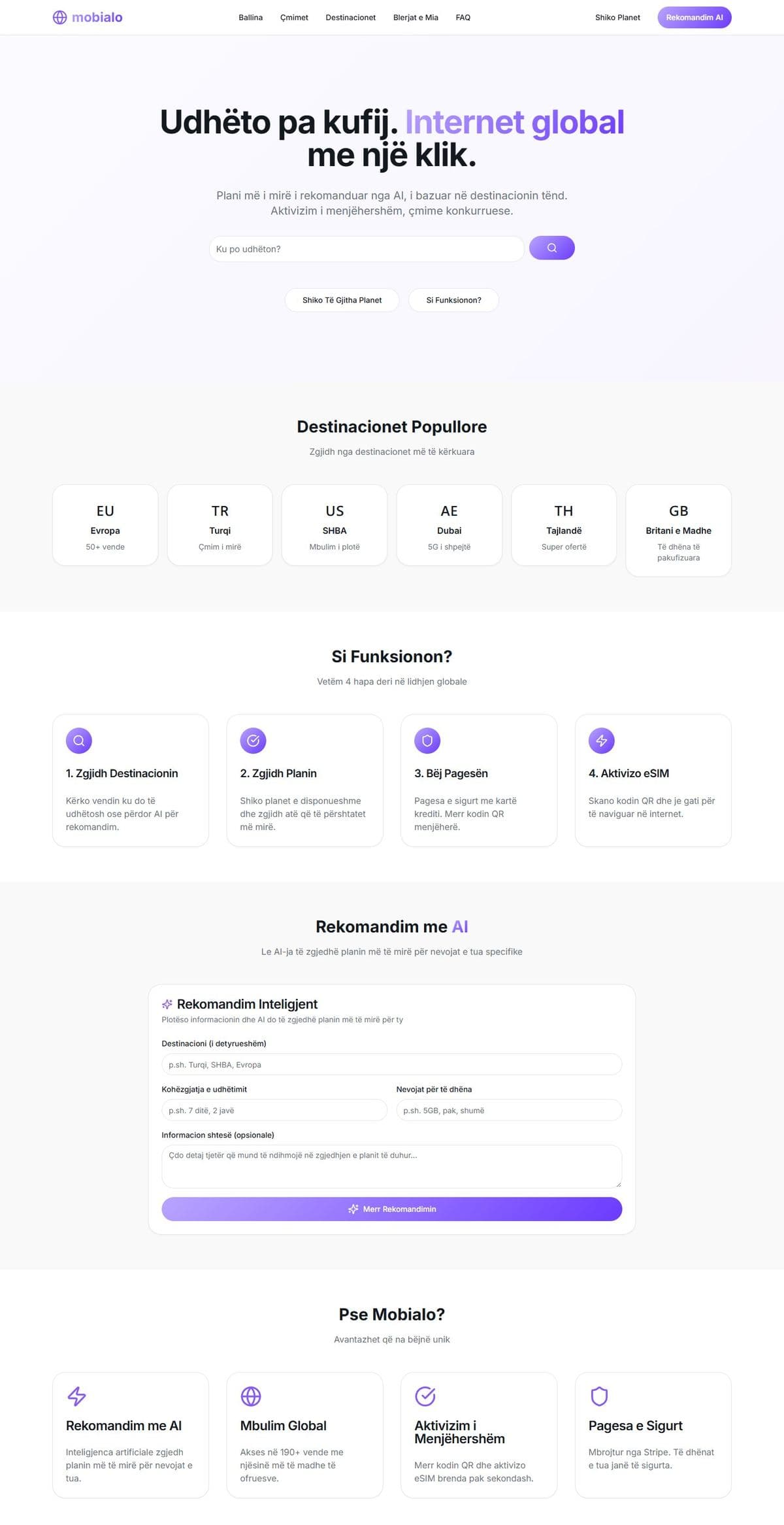 Mobialo: Platformë eSIM
