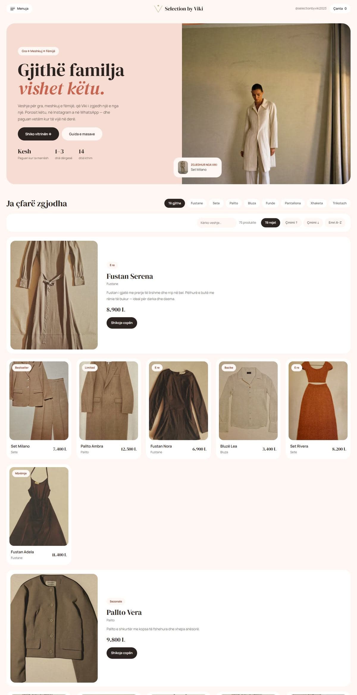 Selection by Viki: Dyqan online